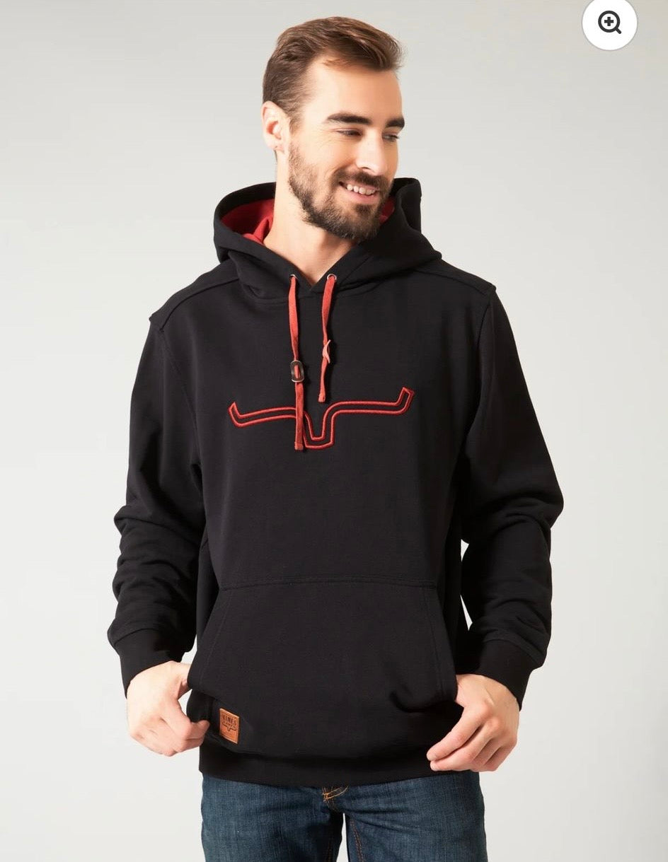 Kimes Black & Red Hoodie