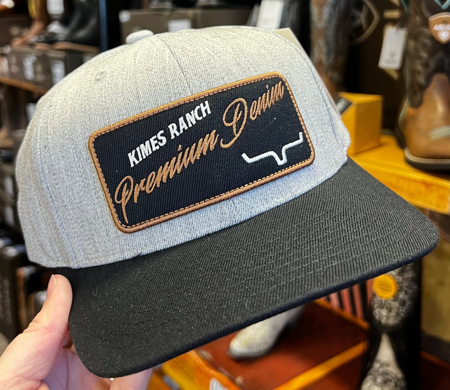 Kimes Ranch Denim Cap