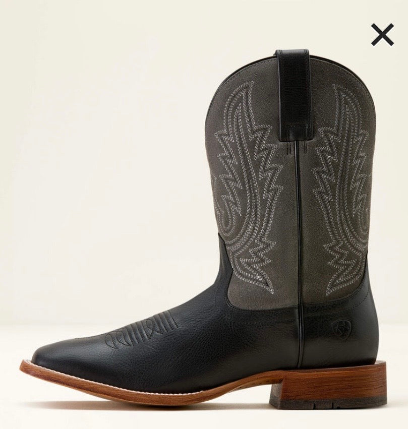Men’s County Roads Wide Square Toe Western Boot