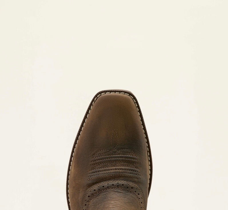 Men’s Hybrid Roughstock Antler Cowboy Boot