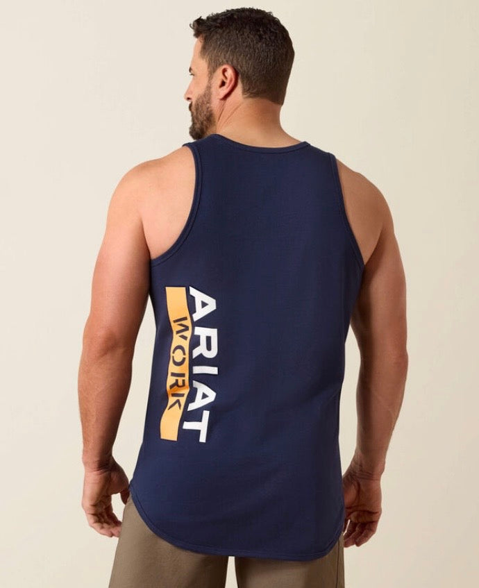 Rebar Cotton Strong Singlet Tank