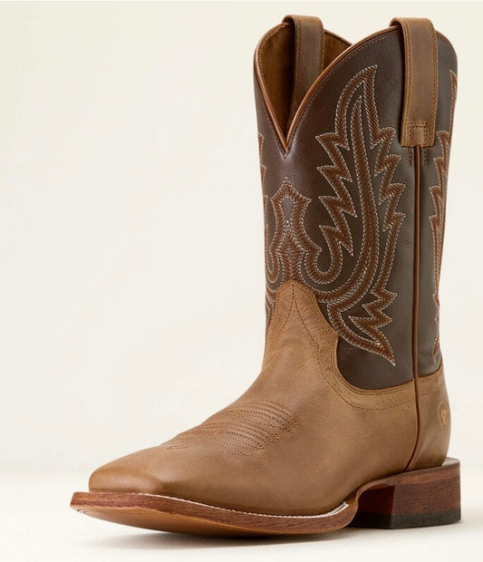 Men’s County Roads Wide Square Toe Western Boot