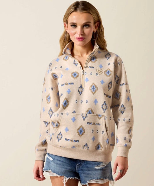 Sapphire 1/2 Zip Sweatshirt