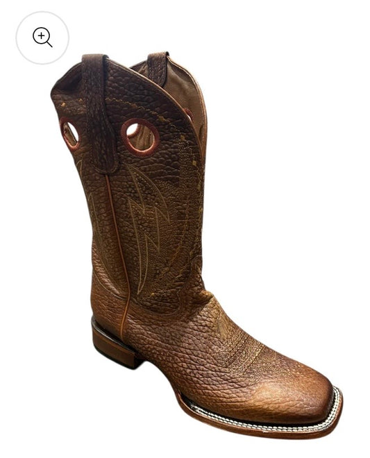 Corral Circle G L6293 Embroidery Tan Wide Square Toe Mens Cowboy Boots