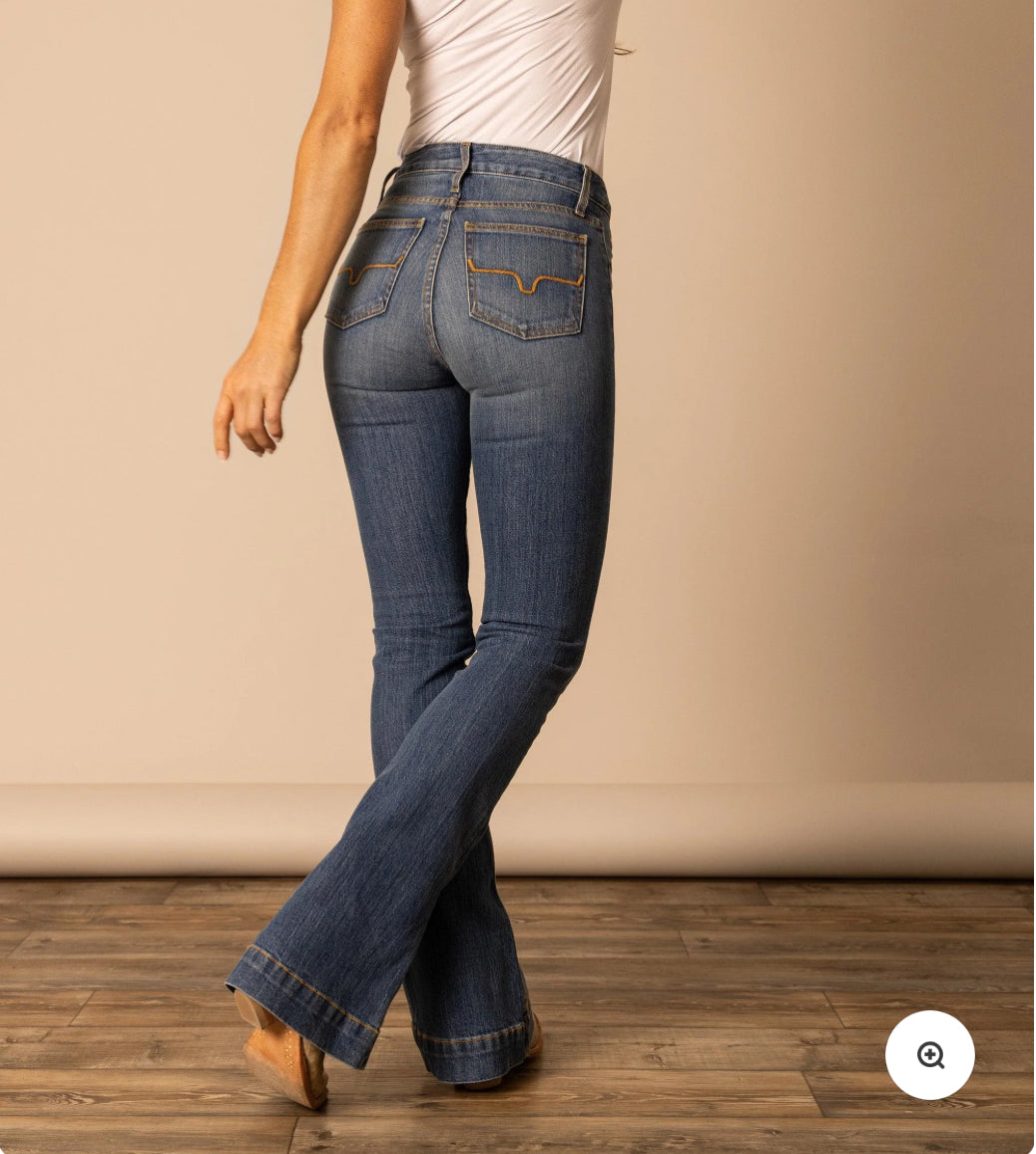 Kimes Jennifer Mid Wash Jeans