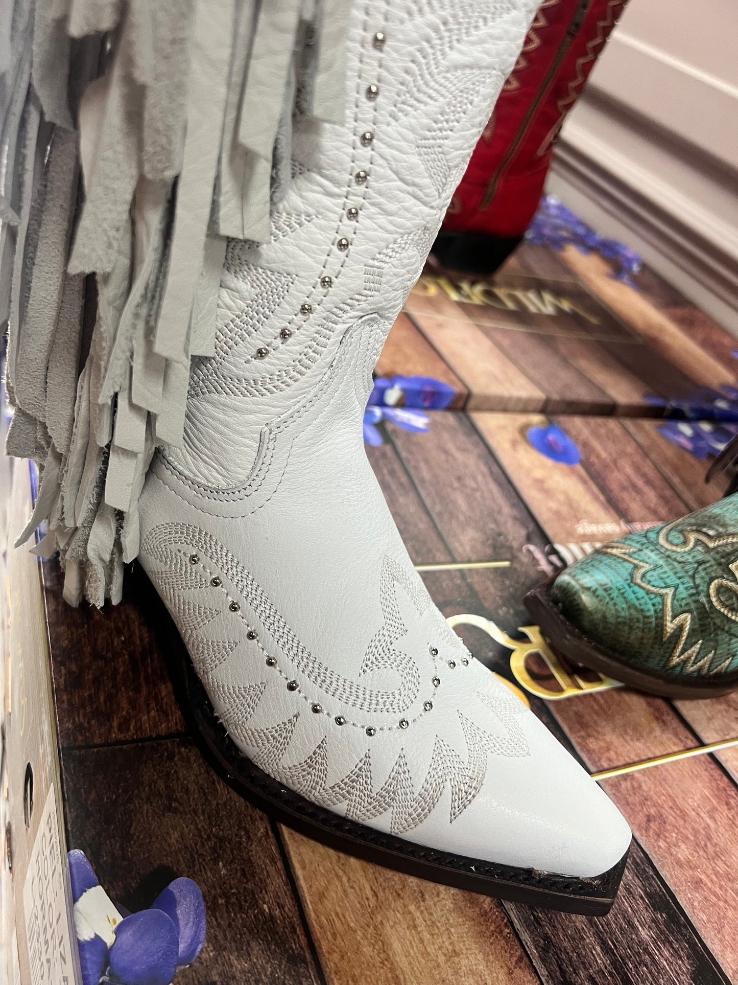 Blanca Retro Tall Cowboy Boots