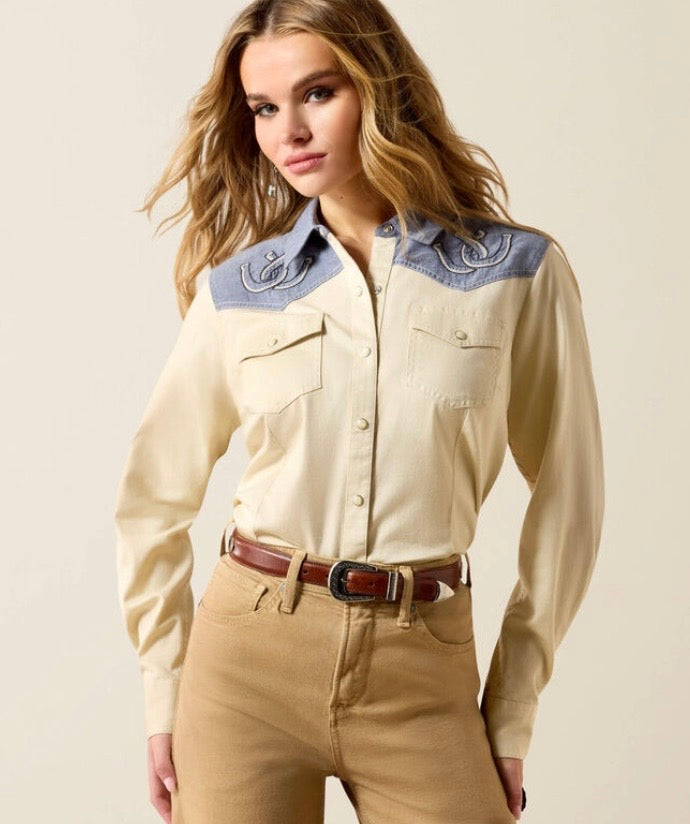 Horseshoe Western Snap Shirt