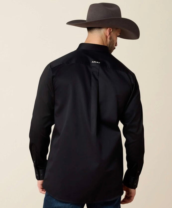 Team Logo Twill Fitted Western Shirt