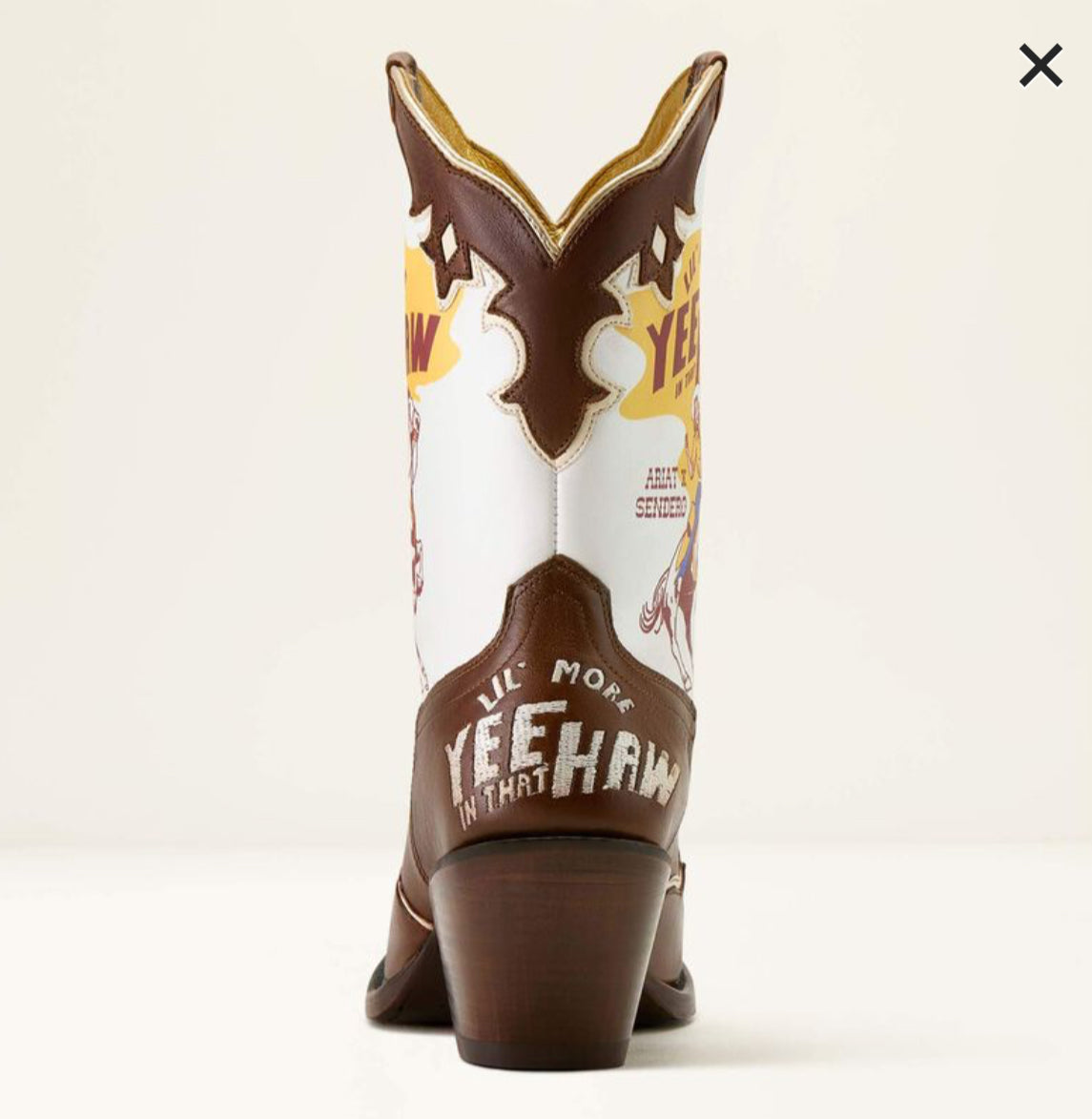 Bandida Sendero J Toe Western Boot