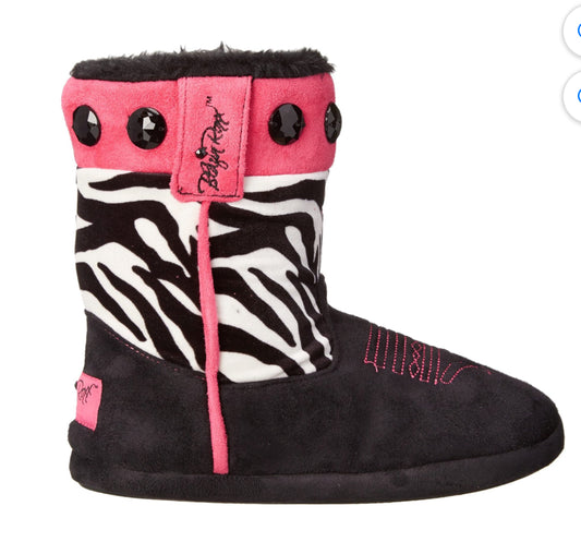 Blazin’ Rox Kids Cowboy Boot Slippers