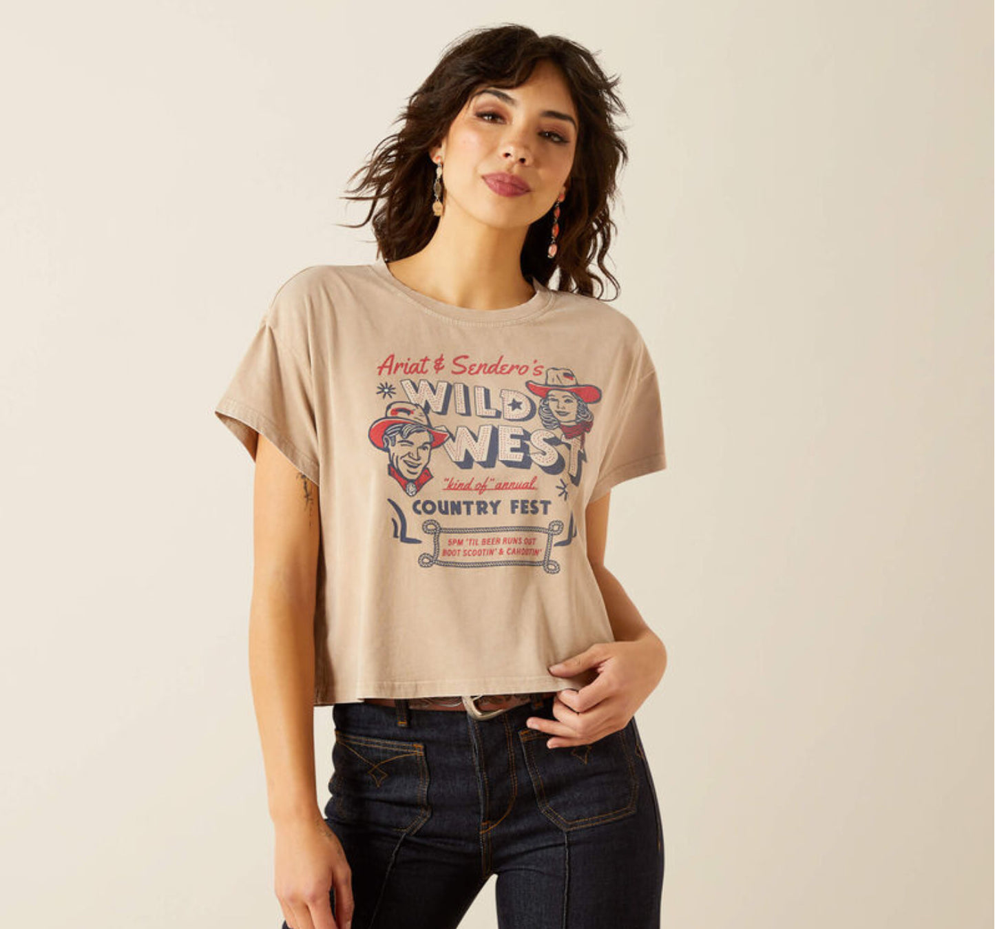 Sendero x Ariat Wild West Country Fest T-Shirt