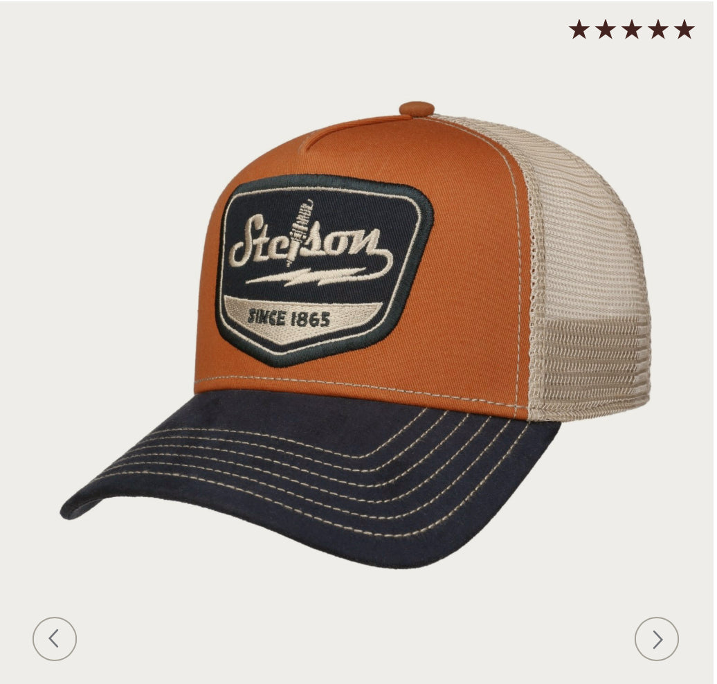 Stetson Spark Plug Trucker Cap